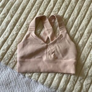 Alo Yoga Sports Bra Womens Pink Small S